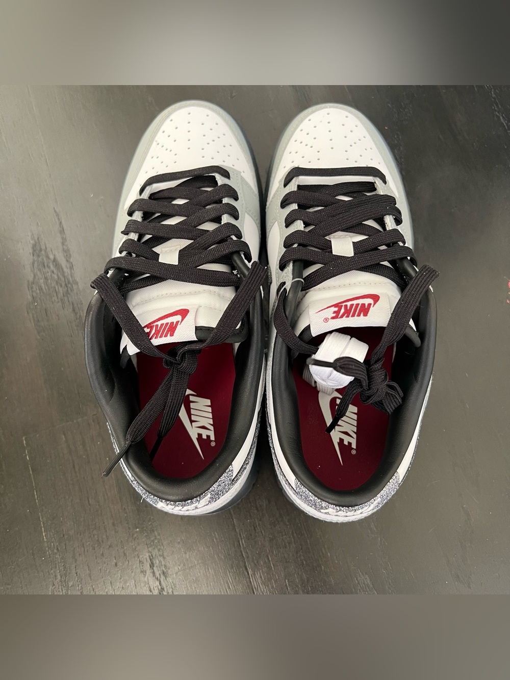 ✔️New✔️ NIKE Dunk Low LX 'Glitter Swoosh' - Picture 7 of 9